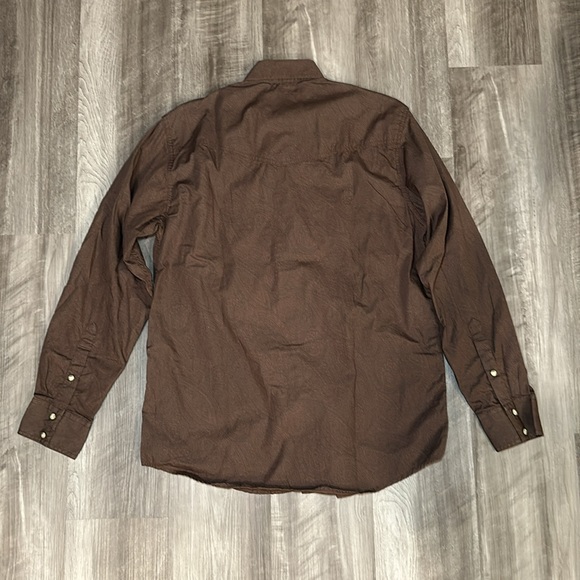 Rafter-C Cowboy Collection Long Sleeve Pearl Snap Button Shirt - Medium - Picture 3 of 7